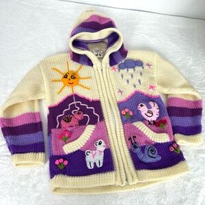 Vintage Knit Sweatshirt